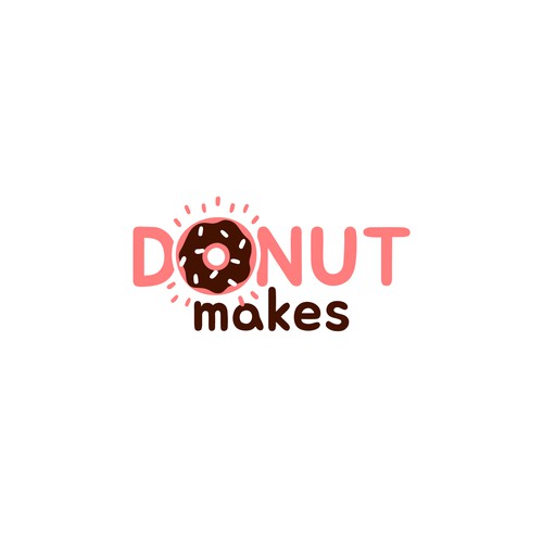 Donut shop logo design