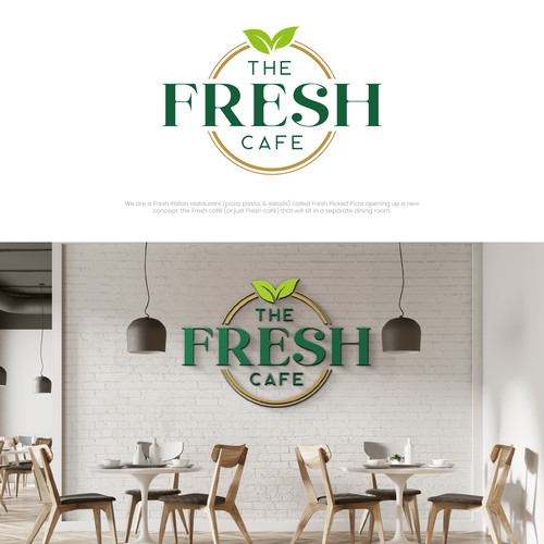 italian fresh restaurant logo