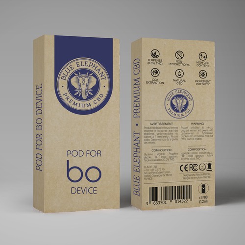 CBD vape box