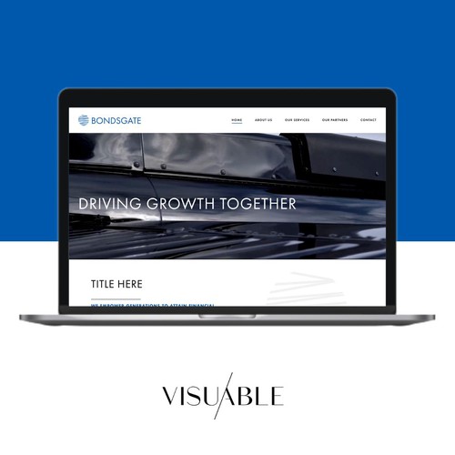 Brand Identity and Squarespace Website Design for a Financial Company