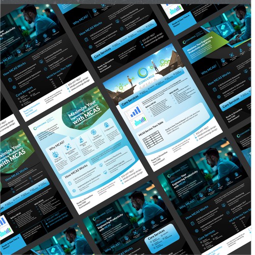 Managed CAD Administration Service (MCAS) – Marketing Flyer Design