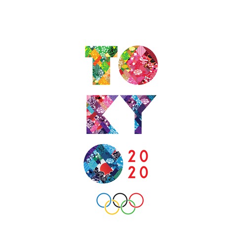 Modern logo for the 2020 Tokyo Olympic Games