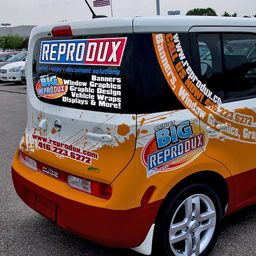 We need a new great car wrap design!