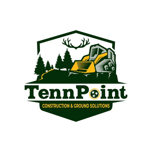 Modern logo design that appeals to property developers & residents in the Middle Tennessee area with construction needs