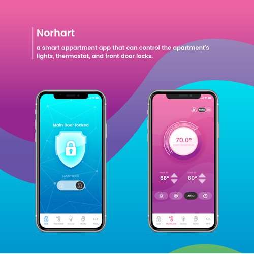 Norhart App Design