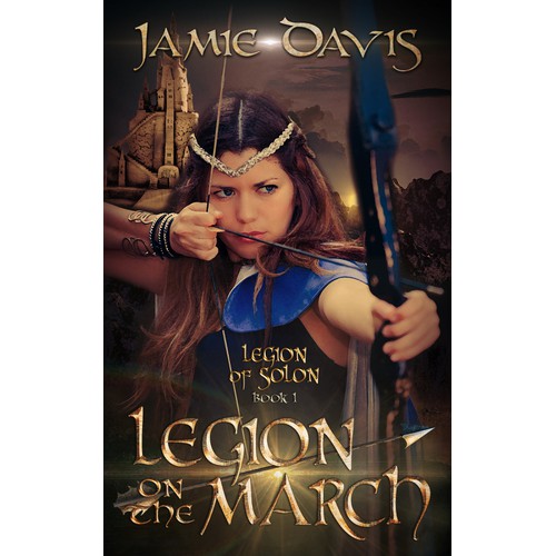 Fantasy eBook cover for "Legion on the March" 2
