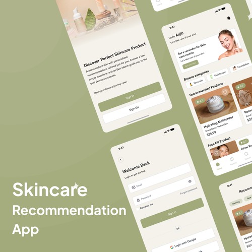 Skin Care Product Recomendation App