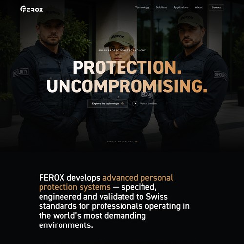 FEROX - Personal protection systems