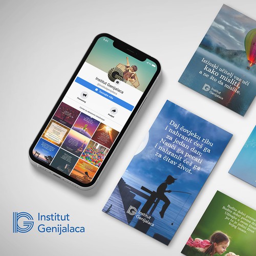 Viral Social Media Content for Institut Genijalaca