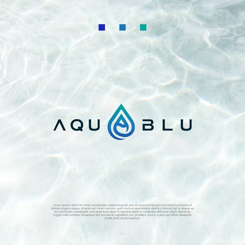 unique logo for water