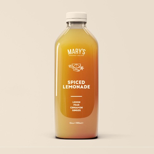 Label Design for Fresh Drinks