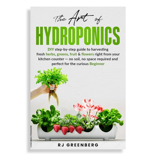 Book Cover Design for Hydroponics