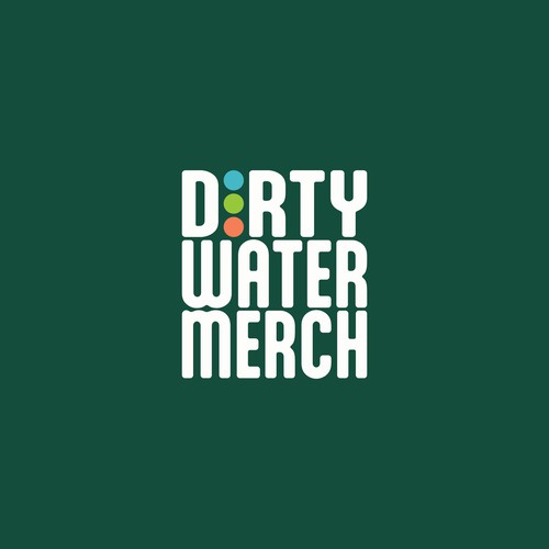 Dirty Water Merch Logo Design