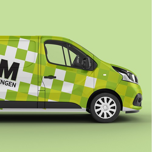 Commercial Van Wrap Design – TOM Beschriftungen