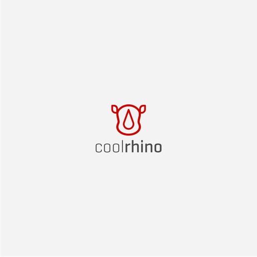 rhino logo design