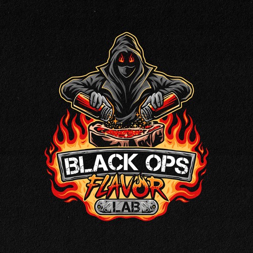 BLACK OPS FLAVOR LOGO