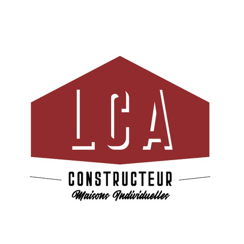 Logo concept for construction company