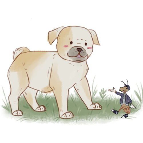 illustration for children's book