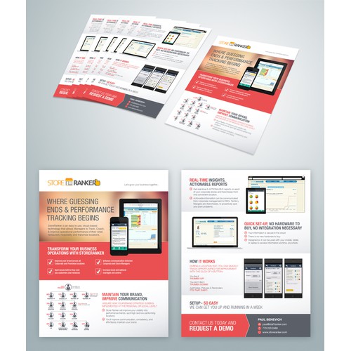 Create StaffRanker's next product brochure!