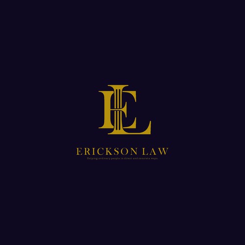 Professional logo For Erickson Law