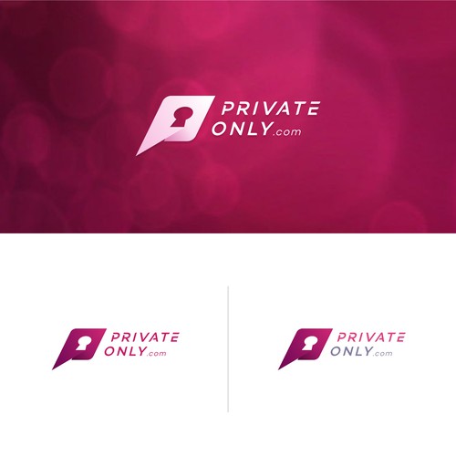 Online Private Only Logo design