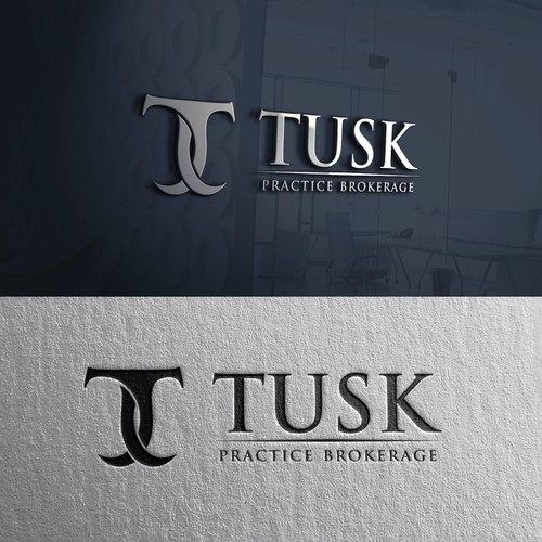TUSK logo design