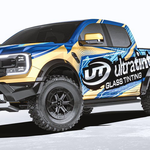 Ford Raptor Wrap Design