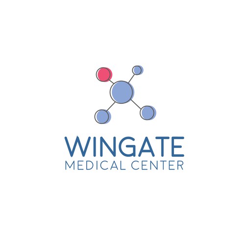 Logo for a medical center