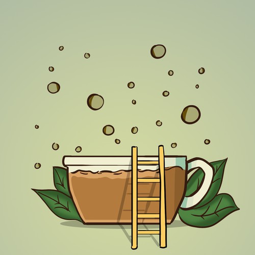 A tea cup illustration