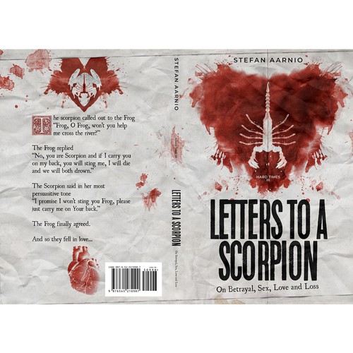 Book cover for Letters To A Scorpion