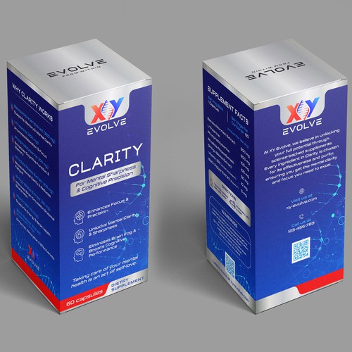 XY EVOLVE- CLARITY-product packaging
