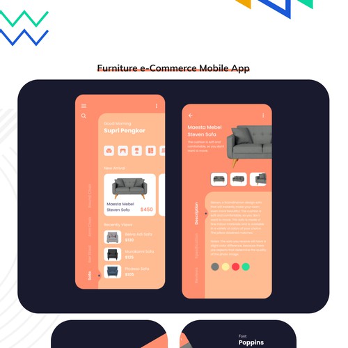 Furniture e-Commerce Mobile App