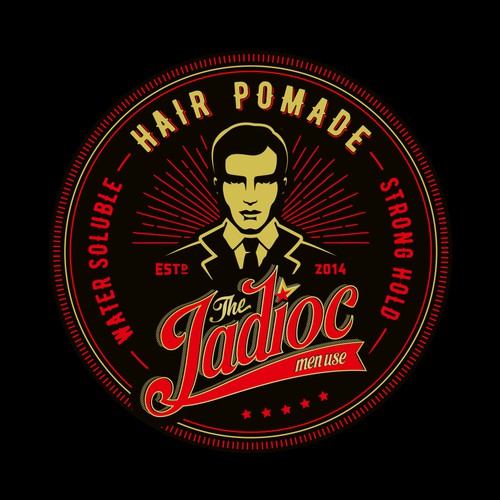 Hipster Package Design for Hairpomade