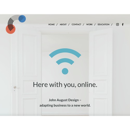 John August Design Website and Brand Design