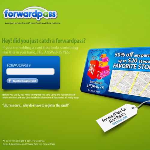 website design for ForwardPass