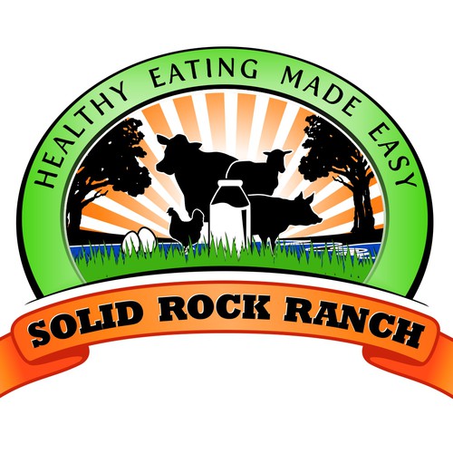 Solid Rock Ranch needs a creative logo to sell their healthy food :)