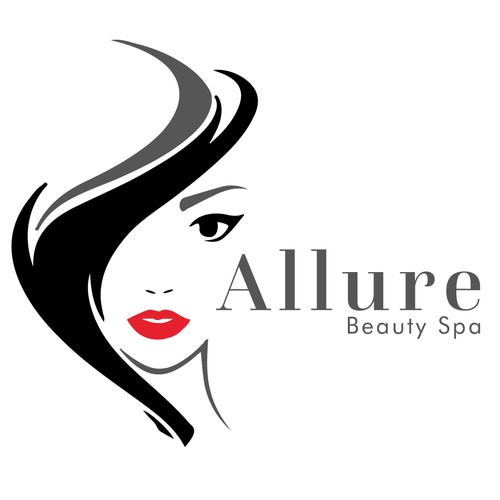 Clean logo design for beauty spa
