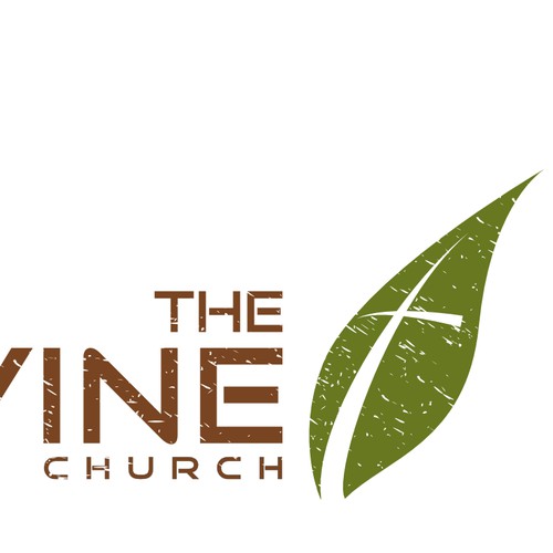 the Vine - Organic logo design for an organic church