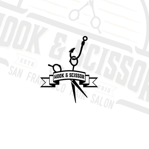 Logo for a hair salon 
