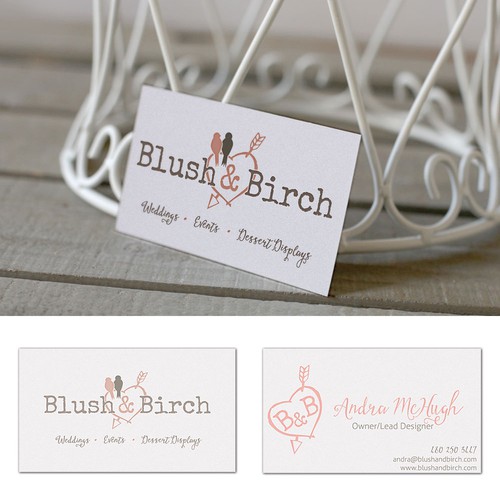 Create a business card for event planning company