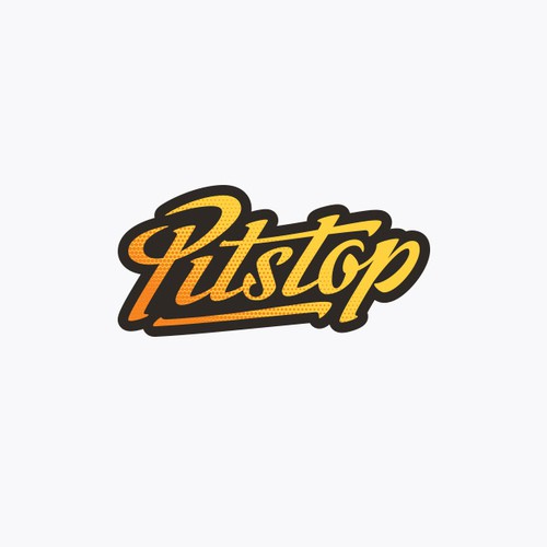 Pitstop Logo Design
