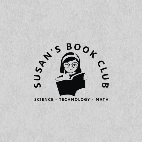 Logo concept for a small science book of the month club