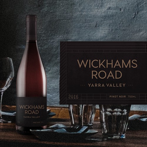 Wickhams Road Wine Label