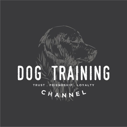 Dog Training Channel Logo