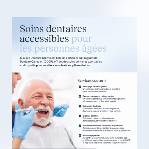 Flyer design for dentist 
