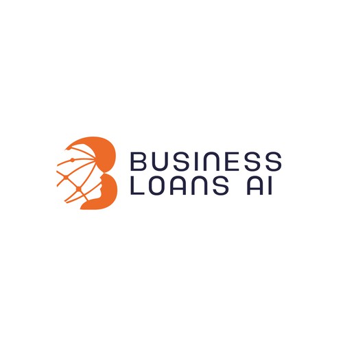 Technology Brain Logo AI