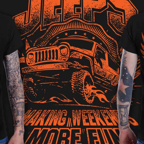 JEEP ADVENTURE OUTDOOR T SHIRT