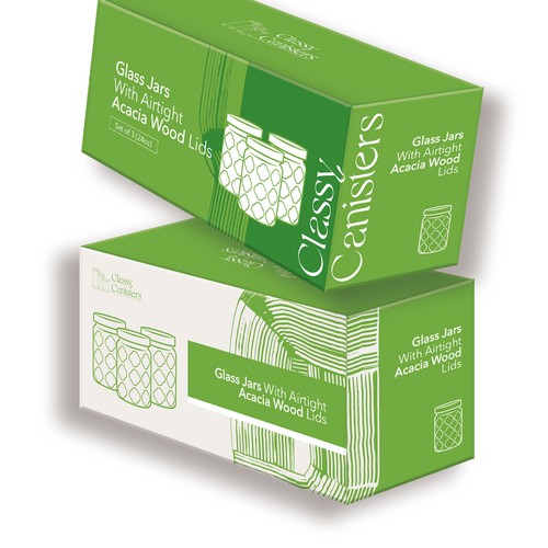 Classy Canisters Packaging Design