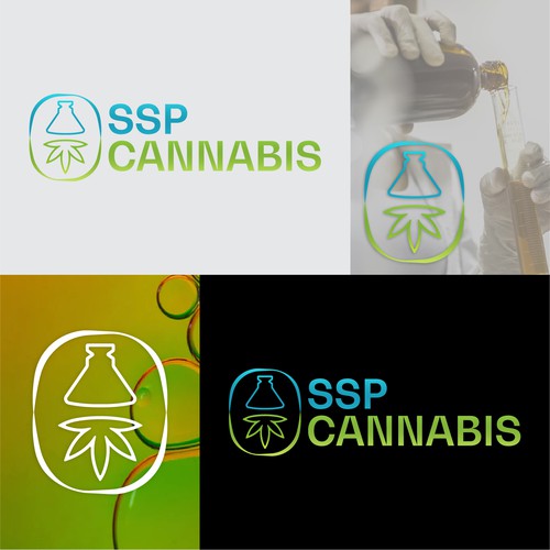 SSP Cannabis Logo Design