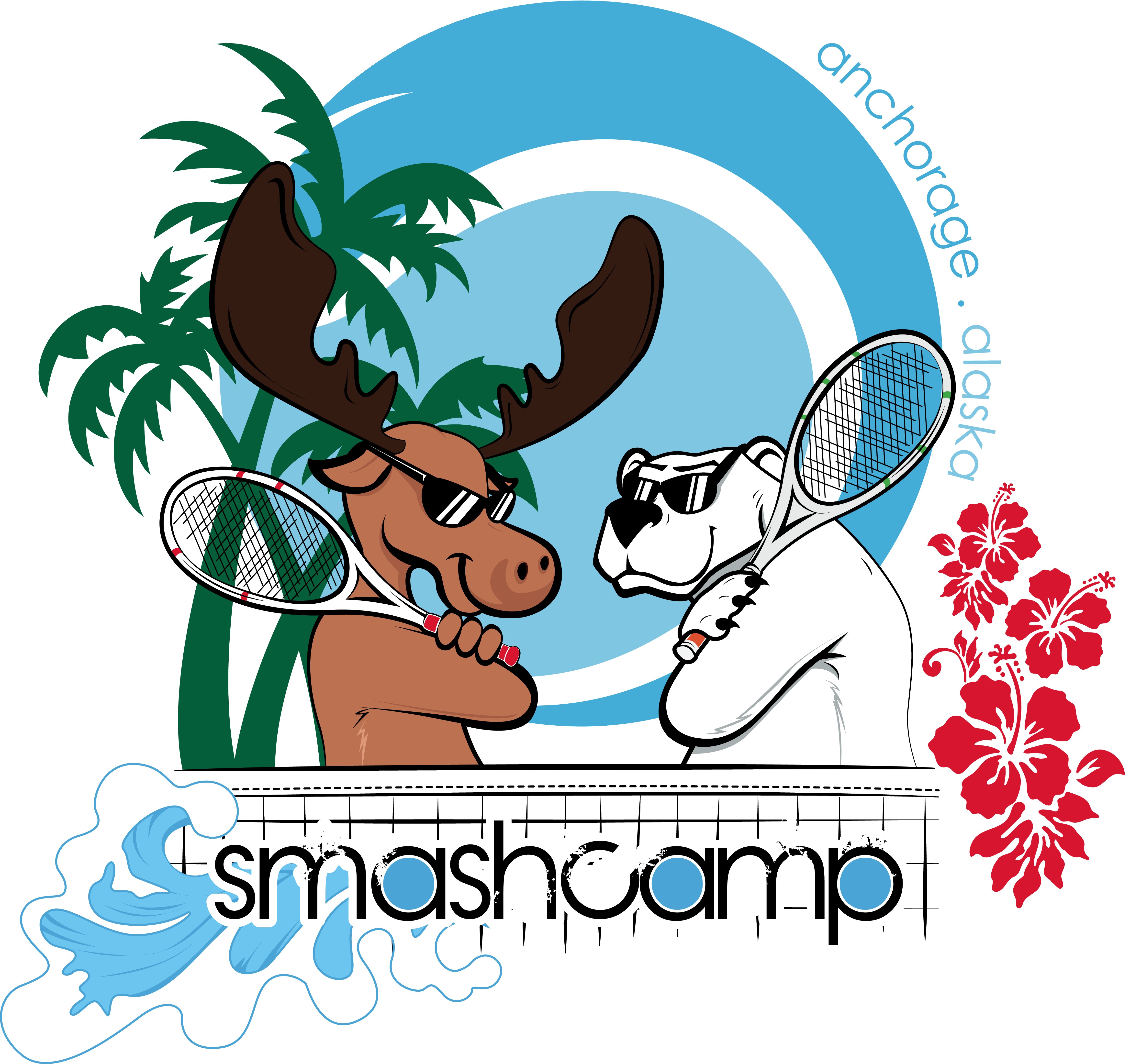 Create a Summer Tennis Camp look for Alaska Tennis Camp in Surfer Style.